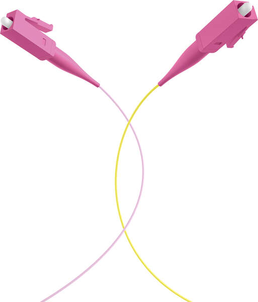 Naar omschrijving van O3483-2 - Set 12st Fiber pigtail LC 50/125Mu, OM4, 2 m
