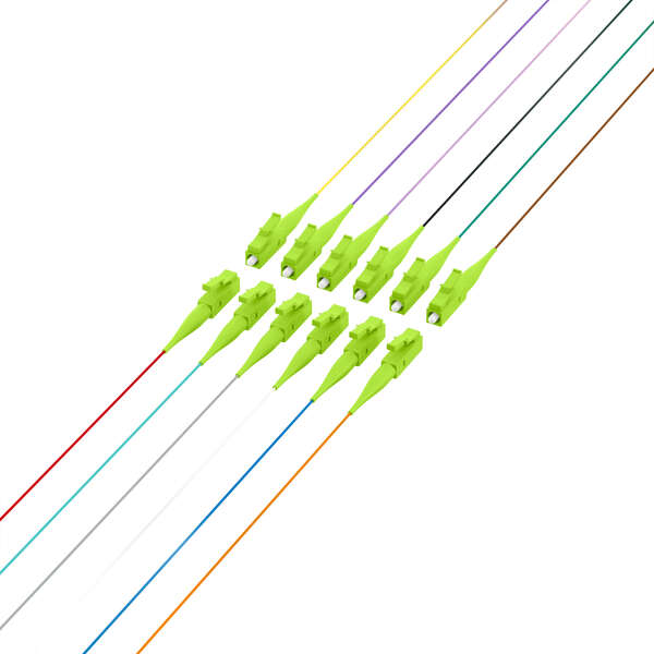 Naar omschrijving van O3483-2OM5 - Set 12st Fiber pigtail LC 50/125Mu, OM5, 2m