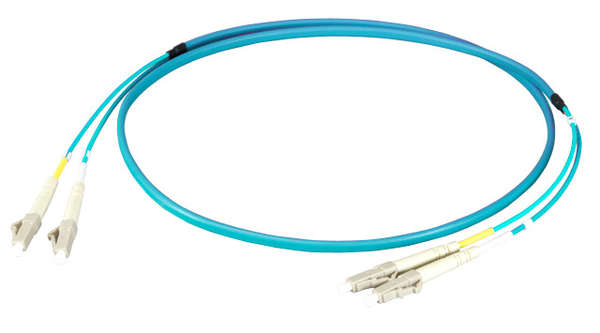 Naar omschrijving van OM3LCLC250X - Duplex Glasvezel Patchkabel LC - LC 50/125 OM3, 25m Extra Mantel