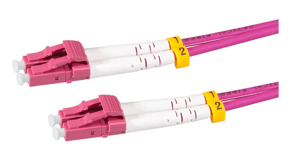 Naar omschrijving van OM4LCLC100-ARM - Duplex GlasPatchkabel LC-LC 50/125 OM4, 10m armored / gepantserd