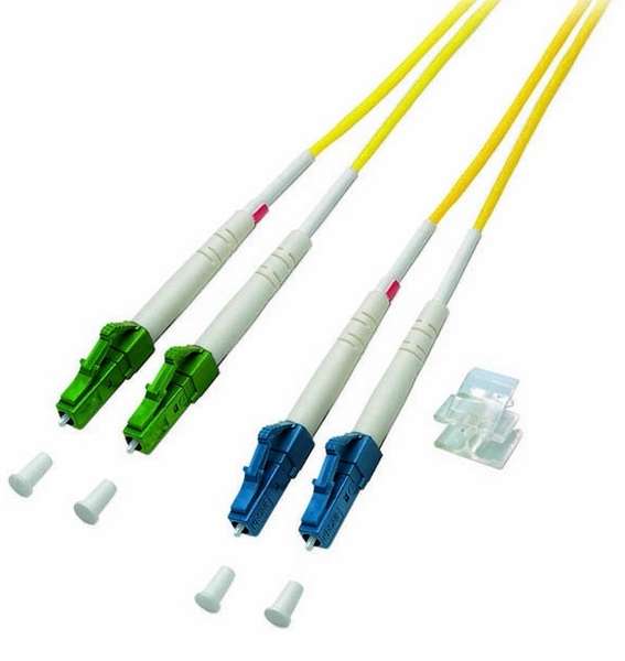 Naar omschrijving van OS2L8LC500X - Duplex Glasvezel Patchkabel LC/APC8-LC 9/125 OS2, 50m Extra Mantel