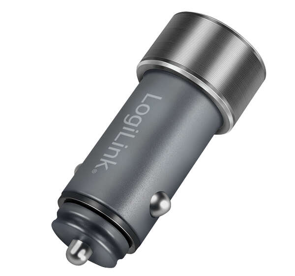 Naar omschrijving van PA0252 - USB car charger, 1x USB-C PD, 1x USB-A QC, 36 W