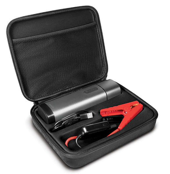 Naar omschrijving van PA0266 - Car Jump Starter, Mobile Power Bank, 10.000 mAh, w/flashlight