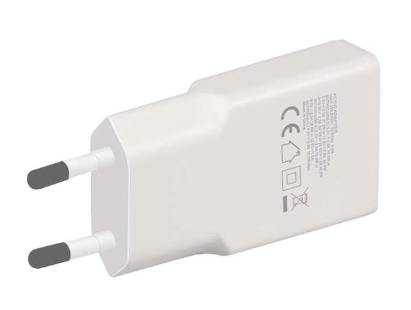 Naar omschrijving van PA0348 - USB Wall Charger, GaN, 2port, USB-AF & USB-CF, PD 30W, slim, white