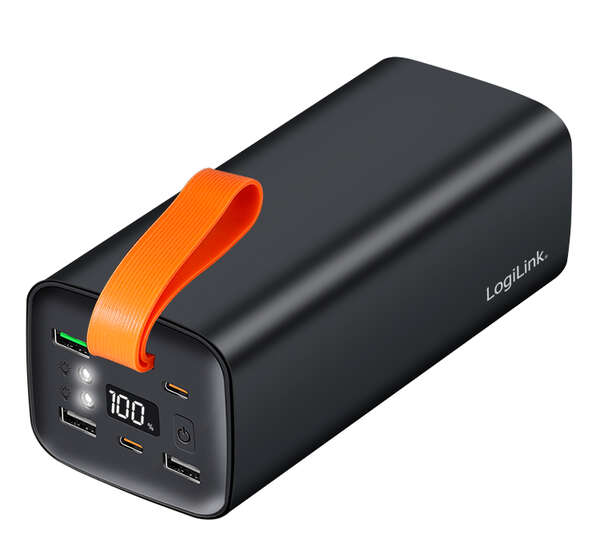 Naar omschrijving van PA0351 - Mobile Power Bank, 50.000mAh, PD 100W, black