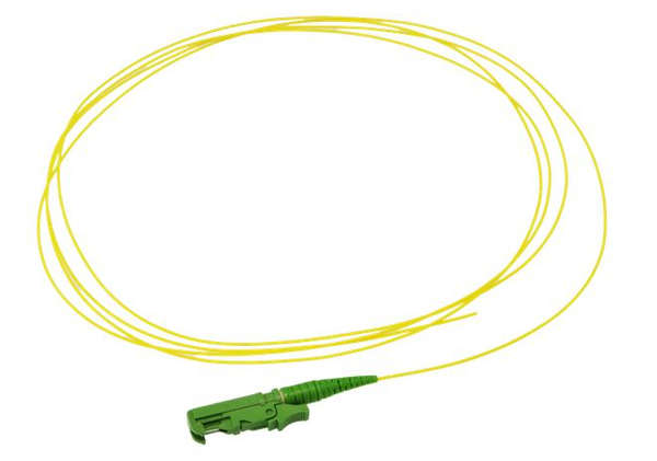 Naar omschrijving van PIGTAIL-OM1-E2000 - Fiber Pigtail 62.5/125 E2000/APC OM1 2m, per stuk