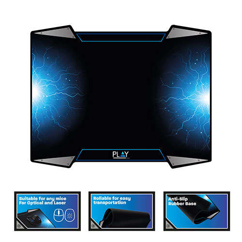 Naar omschrijving van PL3340 - Ewent Gaming muismat