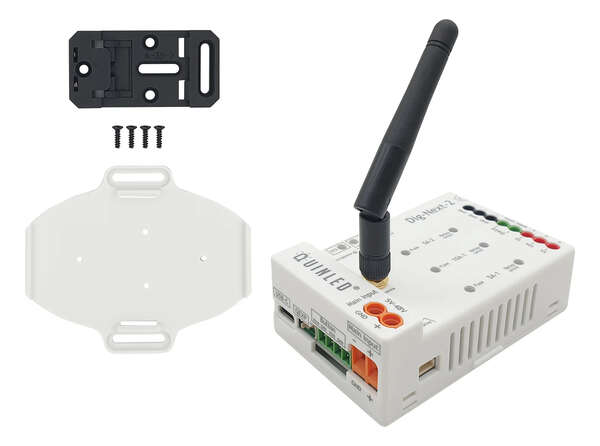 Naar omschrijving van QLD-NXT-DRO - QUINLED Dig-Next-2 Dinrail Mounting adapter