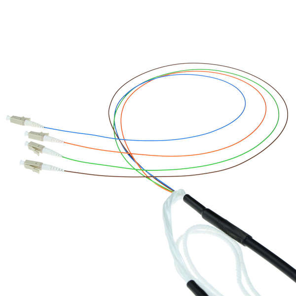 Naar omschrijving van RL4612 - ACT 120 meter Multimode 50/125 OM3 fiber, 12V met LC connectoren