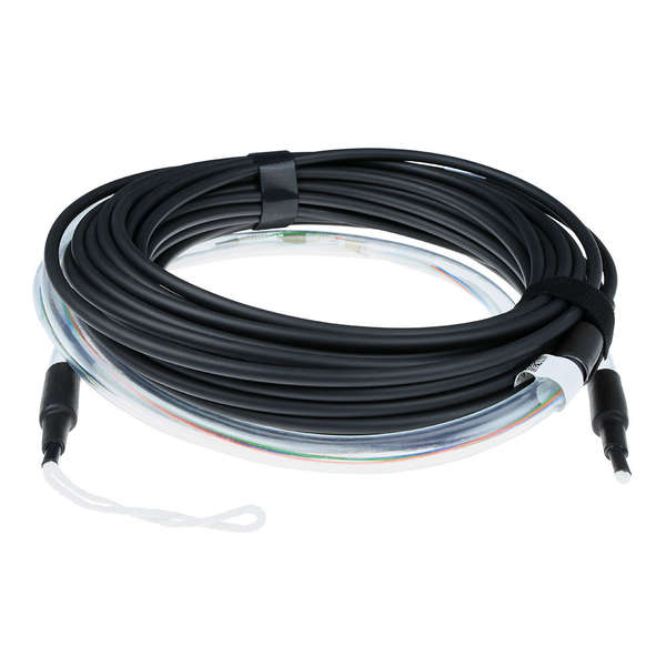 Naar omschrijving van RL4607 - ACT 70 meter Multimode 50/125 OM3 indoor/outdoor kabel 12 voudig met LC connecto