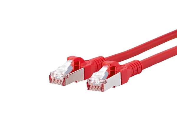 Naar omschrijving van MS6ARD030 - Patch Cable Cat.6A AWG 26 10G  3 m rood