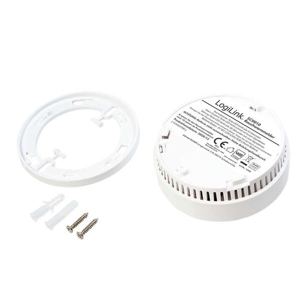 Naar omschrijving van SC0010 - Rookmelder met VdS goedkeuring, levensduur 10 jaar