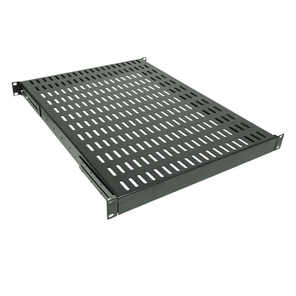 Naar omschrijving van SF1H15B - Heavy duty shelf for racks with a depth of 1200mm, black