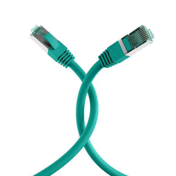 Naar omschrijving van SL6AGN0025 - RJ45 Patch Cord Cat.6A S/FTP LSZH green 0,25m