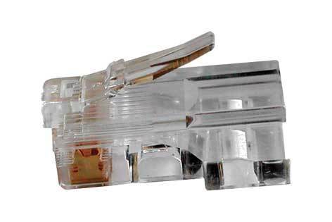 Naar omschrijving van TD108M-25 - RJ45 UTP conn. Cat5E massief - 25 stuks