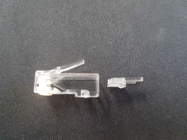 Naar omschrijving van TD168M-25 - RJ45 UTP connector Cat6  25 stuks
