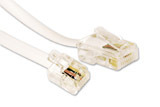 Naar omschrijving van TD5305 - Telefonie adapterkabel RJ11-RJ45 wit  5m