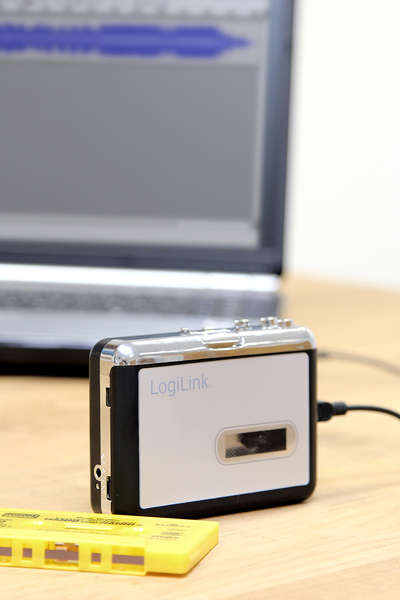 Naar omschrijving van UA0156 - Cassette digitizer with USB connector