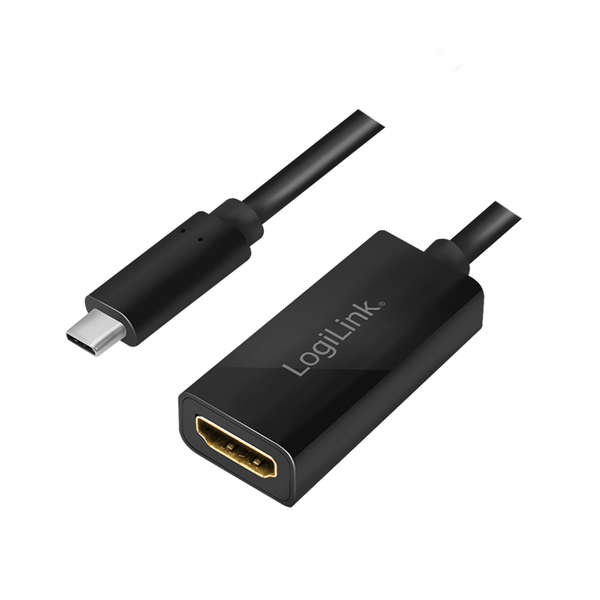 Naar omschrijving van UA0380 - USB 3.2 Gen 2 adapter, USB-C/M to HDMI-A/F, 4K/60 Hz, black, 0.15 m