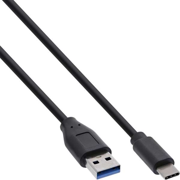 Naar omschrijving van 35716 - USB 3.2 Cable, Type C male to A male, black, 0.5m