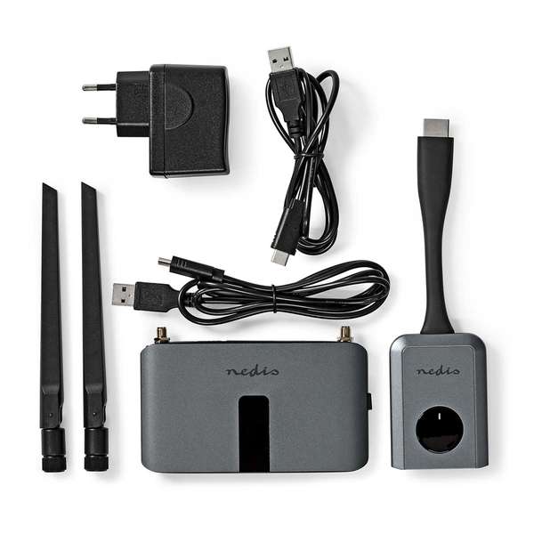 Naar omschrijving van VTRA3460GY - Draadloze HDMI-Zender en ontvanger 30meter
