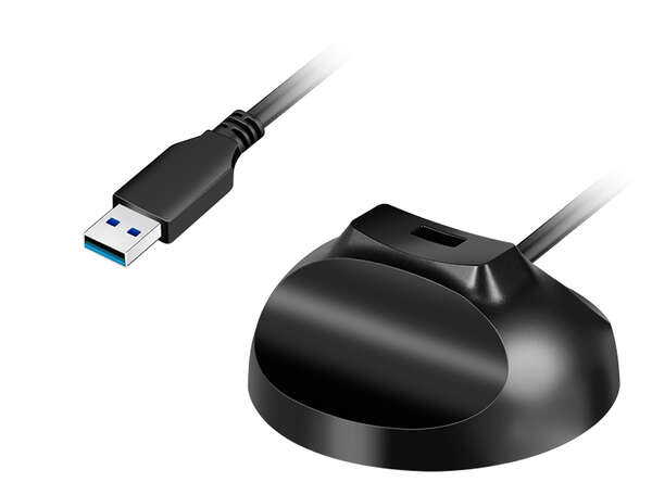 Naar omschrijving van WL0251 - WLAN 802.11ax , WI-FI 6E, 3000Mbit/s USB 3.0 Adapter, w/antenna and base