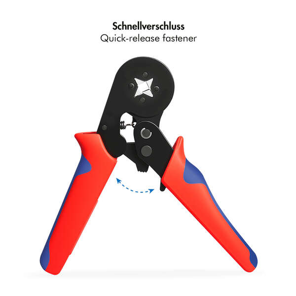 Naar omschrijving van WZ0082 - Self-adjusting crimping pliers for wire ferrules 0.25 - 10 mm²