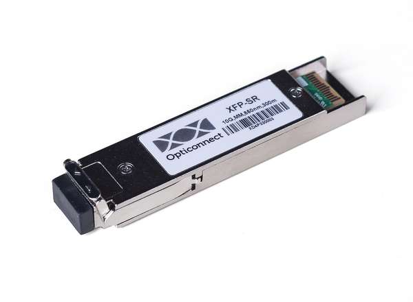 Naar omschrijving van XFP-SR - XFP Module,, MultiMode, 10Gbps 10 Gigabit Ethernet, Fibre Channel 10 Gbps, 850 nm, LC Connector, 300m Distance/Budget, with Digital Diagnostics